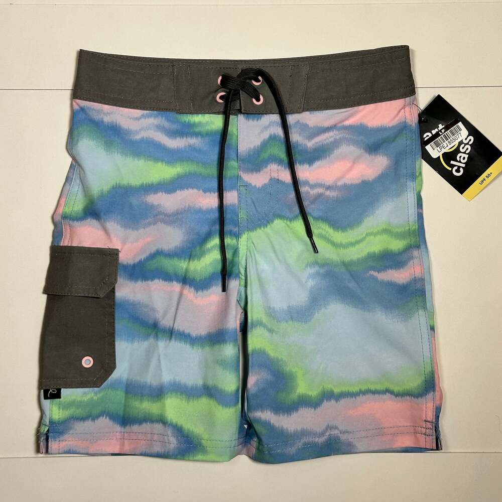 NWT Art Class Boys' Tie-Dye Swim Trunks Size 6